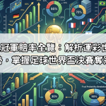 2026世足冠軍賠率全覽：解析運彩世足冠軍盤口趨勢，掌握足球世界盃決賽奪冠機率